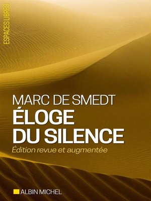 cover image of Éloge du silence